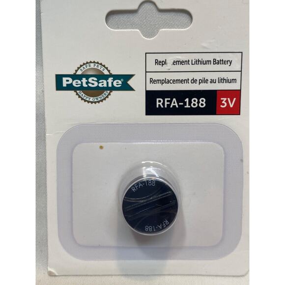 2 PetSafe Accessory Refresh Kit Dog Fence Collars RFA-529 Lithium Batt. RFA-188 - Picture 4 of 4